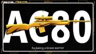 Gamers will receive Golden AC80 for reaching Gold III (Image via Garena)